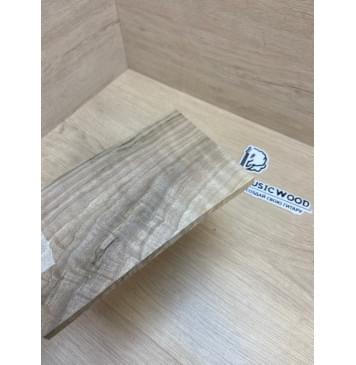 Орех Грецкий Волнистый Заболонь заготовка накладки на головку грифа Смешанный ААА Волна АА 7х124х190-180 мм-3