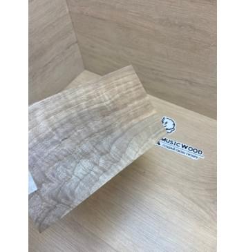 Орех Грецкий Волнистый Заболонь заготовка накладки на головку грифа Смешанный ААА Волна АА 6х125-110х190-180 мм-3