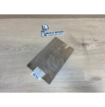 Орех Грецкий Волнистый заготовка накладки на головку грифа Смешанный ААА Волна АА 6х127-123х200 мм-0