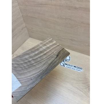 Орех Грецкий Волнистый Заболонь заготовка накладки на головку грифа Смешанный ААА Волна АА 6х102-94х185 мм-4