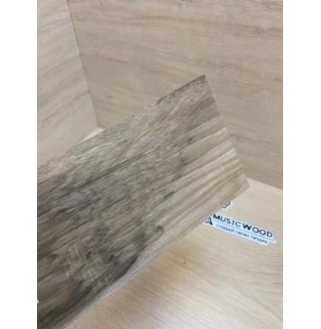 Орех Грецкий Заболонь заготовка накладки на головку грифа Смешанный ААА 6х107-97х200 мм-3