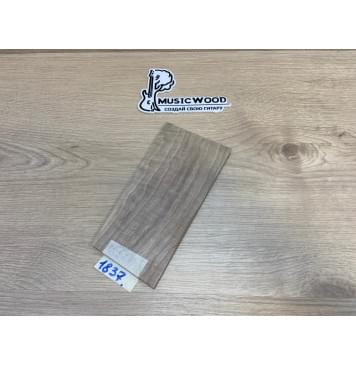 Орех Грецкий Волнистый Заболонь заготовка накладки на головку грифа Смешанный ААА Волна АА 7х98-84х190 мм-1