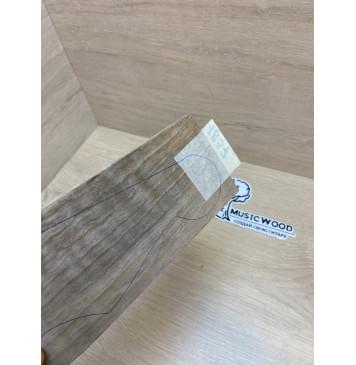 Орех Грецкий Волнистый Заболонь заготовка накладки на головку грифа Смешанный ААА Волна АА 7х98-84х190 мм-3