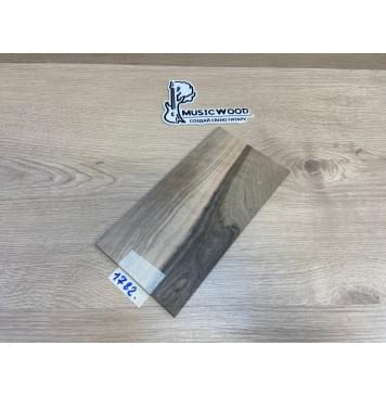 Орех Грецкий Заболонь заготовка накладки на головку грифа Смешанный ААА 5.5х120х230 мм-0