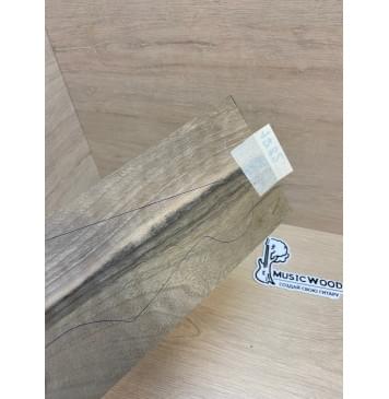 Орех Грецкий Заболонь заготовка накладки на головку грифа Смешанный ААА 5.5х120х230 мм-3