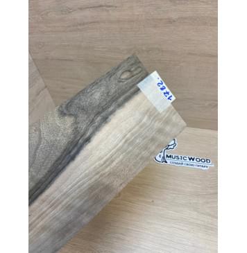 Орех Грецкий Заболонь заготовка накладки на головку грифа Смешанный ААА 5.5х120х230 мм-2