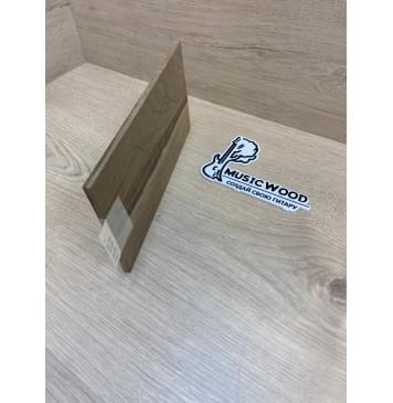 Орех Грецкий Заболонь заготовка накладки на головку грифа Смешанный ААА 5.5х120х230 мм-5