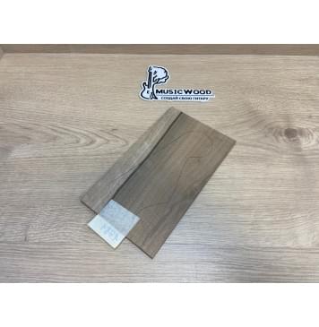 Орех Грецкий Заболонь заготовка накладки на головку грифа Смешанный ААА 4.5х125х215 мм-3