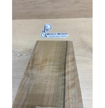 Орех Грецкий Заболонь заготовка накладки на головку грифа Смешанный ААА 4.5х125х215 мм-4