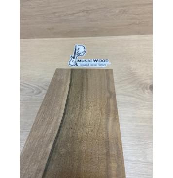 Орех Грецкий Заболонь заготовка накладки на головку грифа Смешанный ААА 5.5х125х225 мм-2