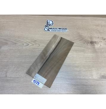 Орех Грецкий Заболонь заготовка накладки на головку грифа Смешанный ААА 4х112х235 мм-0