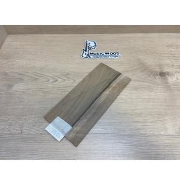 Орех Грецкий Заболонь заготовка накладки на головку грифа Смешанный ААА 4х112х235 мм-1