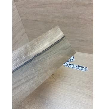 Орех Грецкий Заболонь заготовка накладки на головку грифа Смешанный ААА 4х112х235 мм-4