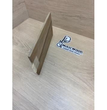 Орех Грецкий Заболонь заготовка накладки на головку грифа Смешанный ААА 6.5х125х235 мм-6