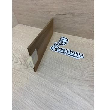 Орех Грецкий заготовка накладки на головку грифа Смешанный ААА 4х105-70х220 мм-3