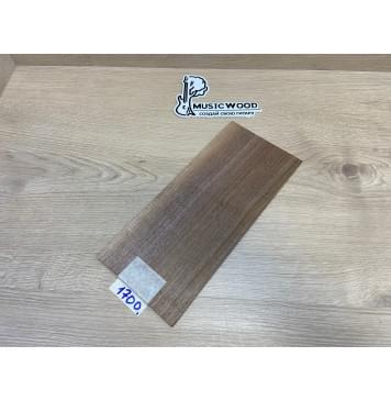 Орех Американский заготовка накладки на головку грифа Радиал ААА 3х120х270 мм-0