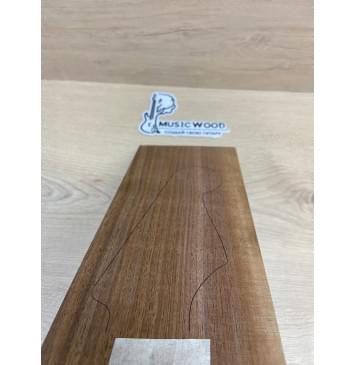 Орех Американский заготовка накладки на головку грифа Радиал ААА 3х120х270 мм-1