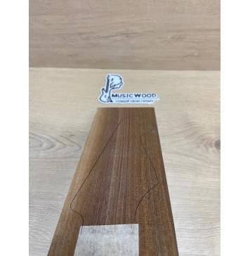 Орех Американский заготовка накладки на головку грифа Радиал ААА 7.5х97х235 мм-1