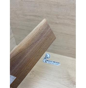 Орех Американский заготовка накладки на головку грифа Радиал ААА 7.5х97х235 мм-3