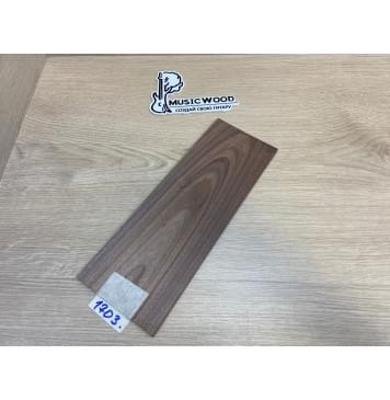 Орех Американский заготовка накладки на головку грифа Тангент ААА 4х110-100х280 мм-0