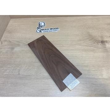 Орех Американский заготовка накладки на головку грифа Тангент ААА 5х110-100х280 мм-1