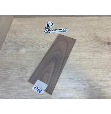 Орех Американский заготовка накладки на головку грифа Тангент ААА 4.3х110-100х280 мм-0