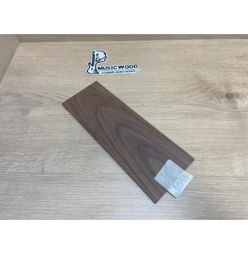 Орех Американский заготовка накладки на головку грифа Тангент ААА 4.3х110-100х280 мм-1