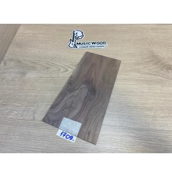 Орех Американский Заболонь заготовка накладки на головку грифа Тангент АА 4х140-118х250 мм-0