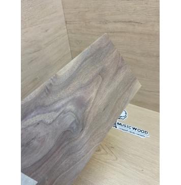 Орех Американский Заболонь заготовка накладки на головку грифа Тангент АА 4х140-118х250 мм-4