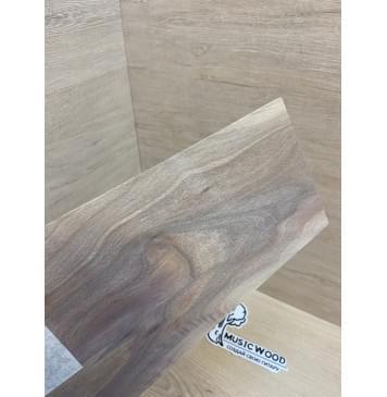 Орех Американский Заболонь заготовка накладки на головку грифа Тангент АА 4х140-118х250 мм-4