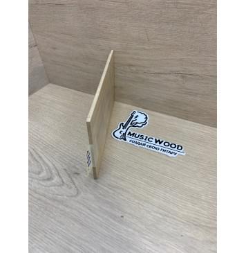 Клён Американский Волнистый заготовка накладки на головку грифа Смешанный ААА Волна АА 4х120х205 мм (Уценка-трещины)-5