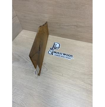 Клён Волнистый Печёный 180 гр заготовка накладки на головку грифа Смешанный АА Волна АА 4х157-90х265 мм-6