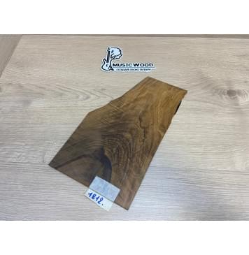 Клён Волнистый Печёный 180 гр заготовка накладки на головку грифа Смешанный ААА Волна АА 3х160-100х280 мм-0