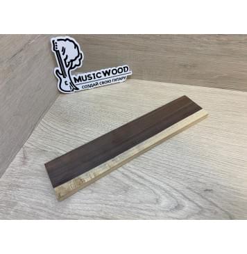 Палисандр заготовка для бриджа акустической гитары Радиал АА 9.5х50х235 мм-0