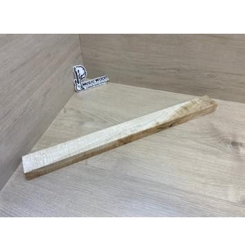 Клён Чёрный Явор, Волнистый Универсальная заготовка Смешанный А Волна ААА 31х51х590 мм-0