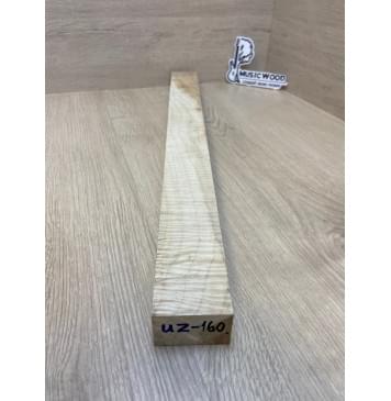 Клён Чёрный Явор, Волнистый Универсальная заготовка Смешанный А Волна ААА 31х51х590 мм-1