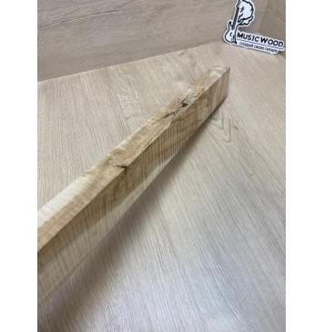 Клён Чёрный Явор, Волнистый Универсальная заготовка Смешанный А Волна ААА 31х51х590 мм-2