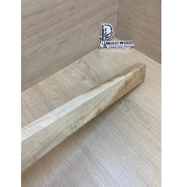 Клён Чёрный Явор, Волнистый Универсальная заготовка Смешанный А Волна ААА 31х51х590 мм-6