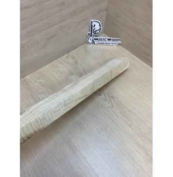 Клён Чёрный Явор, Волнистый Универсальная заготовка Смешанный А Волна ААА 31х51х590 мм-10