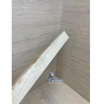 Клён Чёрный Явор, Волнистый Универсальная заготовка Смешанный А Волна ААА 31х51х590 мм-8