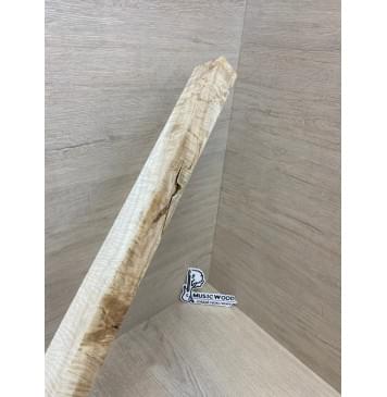 Клён Чёрный Явор, Волнистый Универсальная заготовка Смешанный А Волна ААА 31х51х590 мм-9