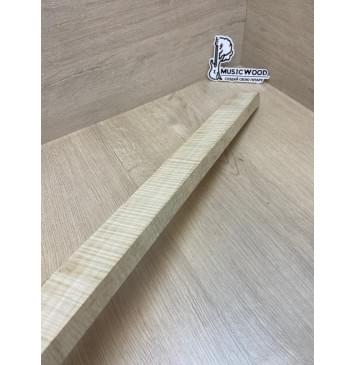 Клён Белый Явор, Волнистый Универсальная заготовка Смешанный АА Волна ААА 23х53х650 мм-4