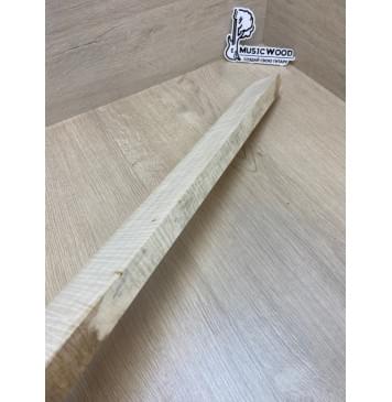 Клён Белый Явор, Волнистый Универсальная заготовка Смешанный АА Волна ААА 23х53х650 мм-9