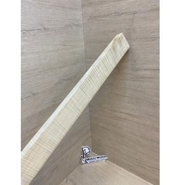 Клён Белый Явор, Волнистый Универсальная заготовка Смешанный АА Волна ААА 23х53х650 мм-12