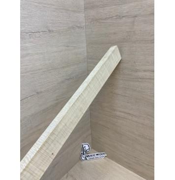 Клён Белый Явор, Волнистый Универсальная заготовка Смешанный АА Волна ААА 23х53х650 мм-3