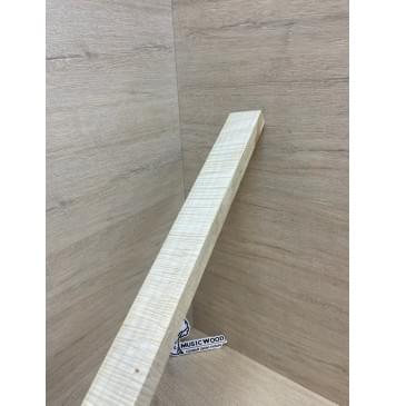 Клён Белый Явор, Волнистый Универсальная заготовка Смешанный АА Волна ААА 23х53х650 мм-7