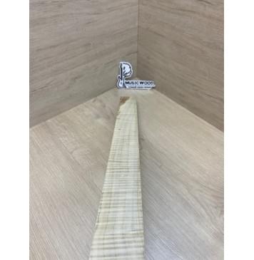 Клён Белый Явор, Волнистый Универсальная заготовка Смешанный АА Волна ААА 23х53х650 мм-8