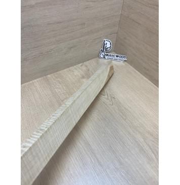 Клён Белый Явор, Волнистый Универсальная заготовка Смешанный АА Волна ААА 23х53х650 мм-16