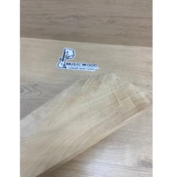 Клён Белый Явор, Волнистый заготовка накладки на головку грифа Смешанный ААА Волна А 5.5х135-94х235 мм-5