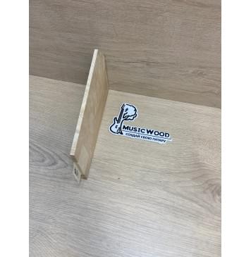 Клён Белый Явор, Волнистый заготовка накладки на головку грифа Смешанный ААА Волна А 5.5х135-94х235 мм-8